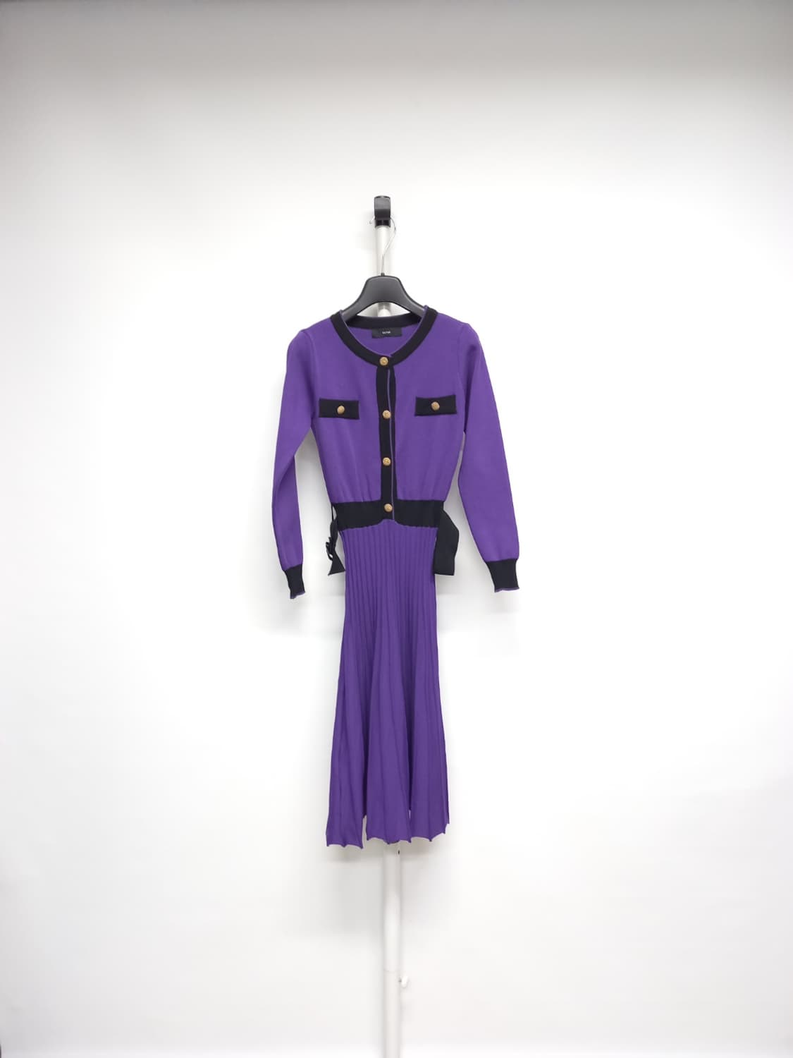 새 샤틴 춘추동 니트 플리츠 롱 원피스 55 상품이미지1