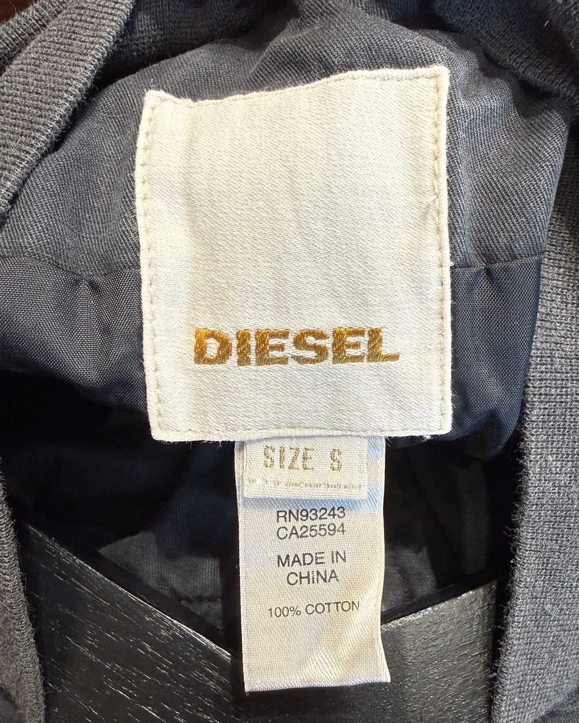 디젤 블랙 유틸리티 멀티포켓 MA-1 밀리터리 플라이트 자켓  상품이미지8