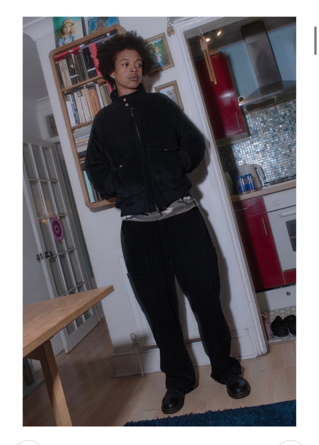 해링턴 자켓Frontier Corduroy Harringt jacket 상품이미지2