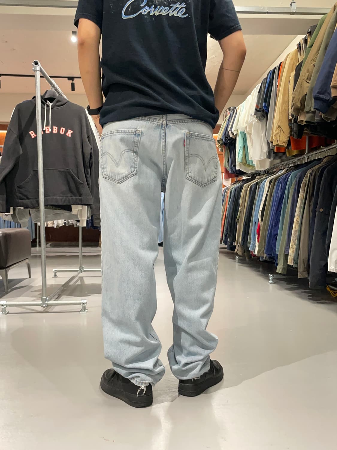 Levi's 550 연청 데님 팬츠  상품이미지3