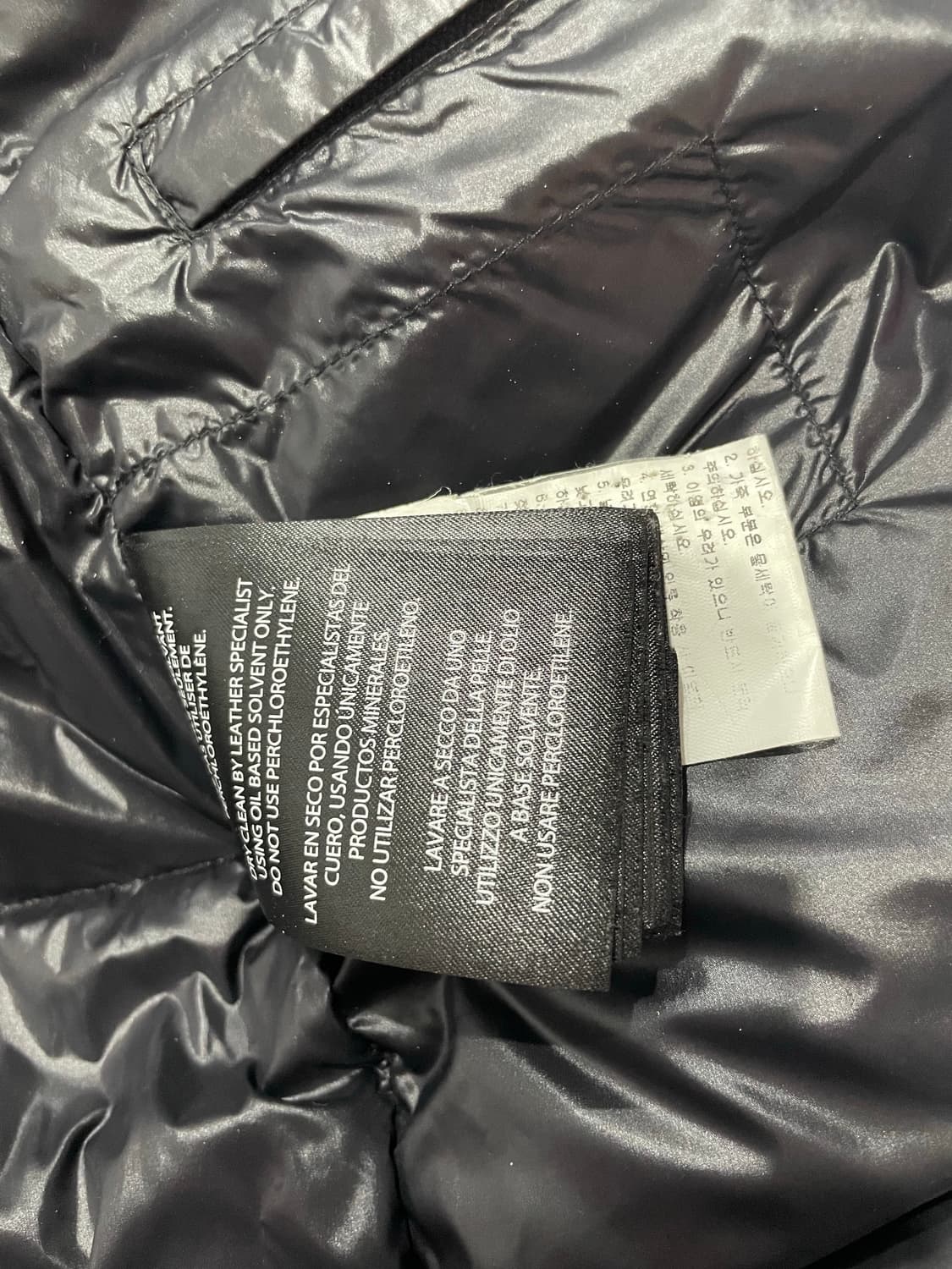 맥케이지 여성 여우털 패딩 XS 블랙 매장판 상품이미지5