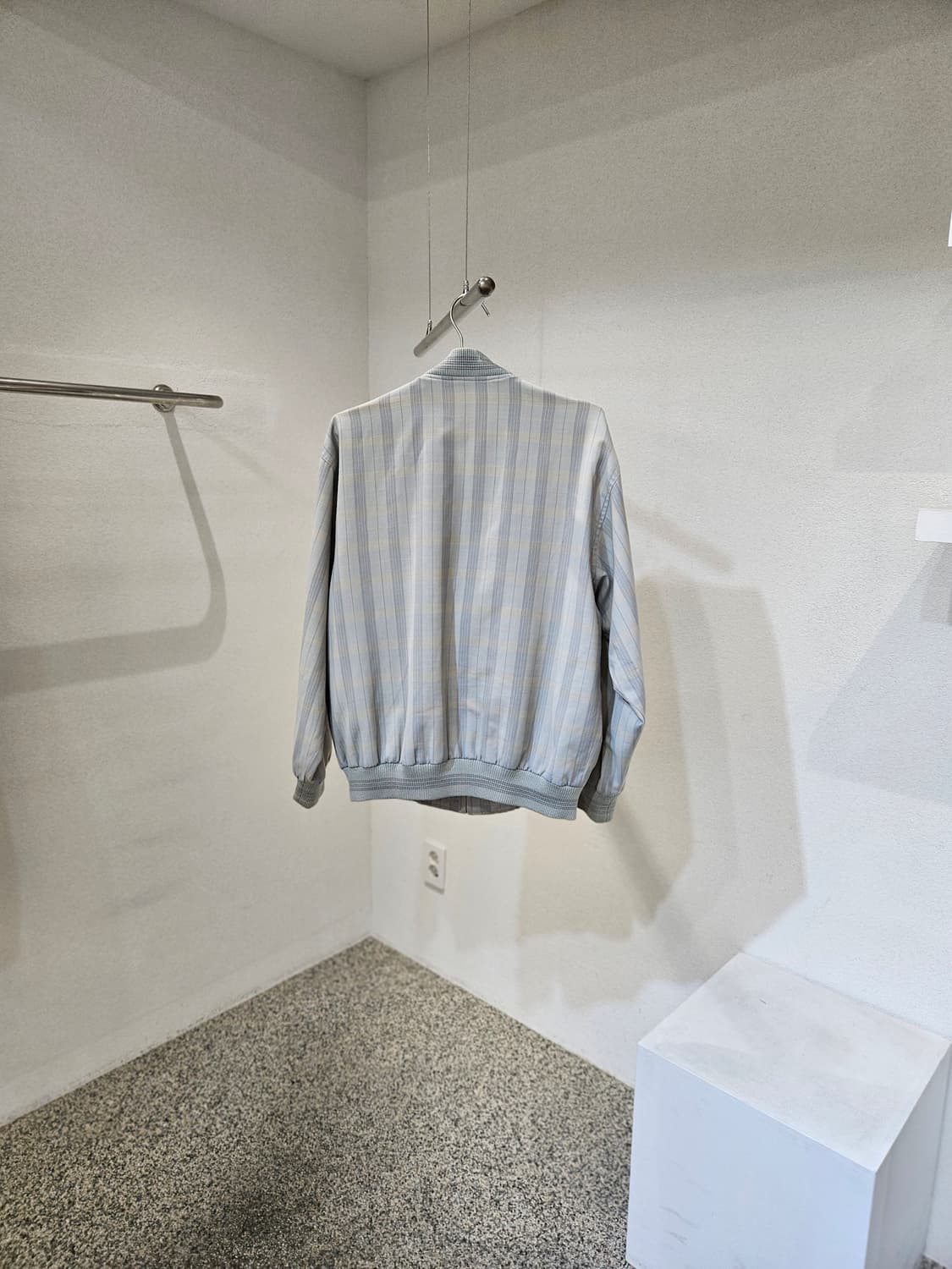 라코스테 스트라이프 블루종 자켓 상품이미지2