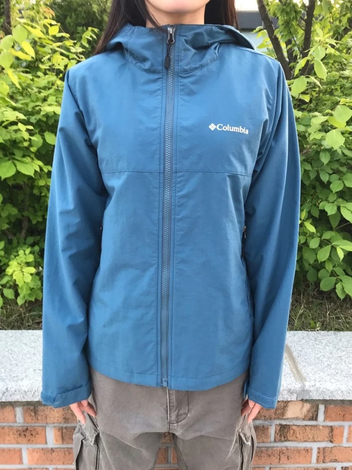 Columbia Sky Blue Windbreaker 상품이미지3