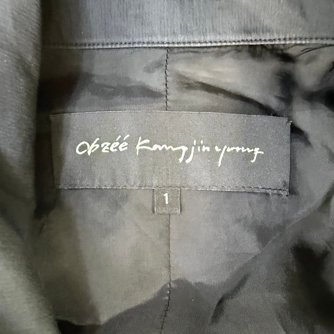 1 오브제 여성 반팔 블라우스 0410T 상품이미지3