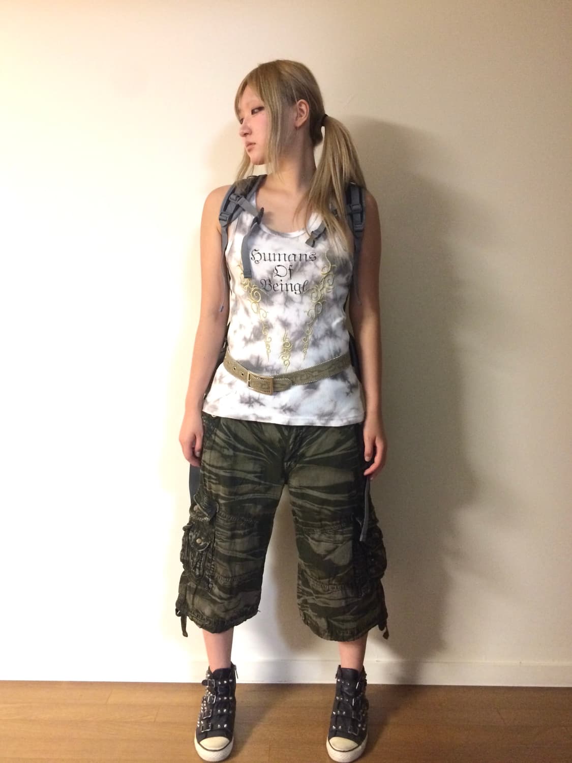 Tribal Gothic Punk Sleeveless + Belt  상품이미지10