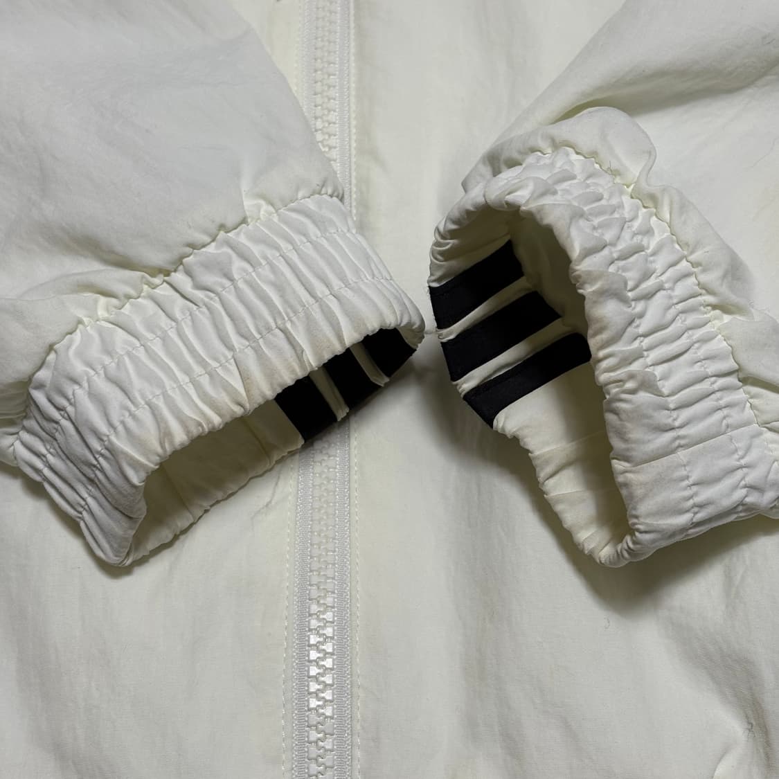 M 아디다스 파이어버드 우븐 화이트 트랙탑 상품이미지8