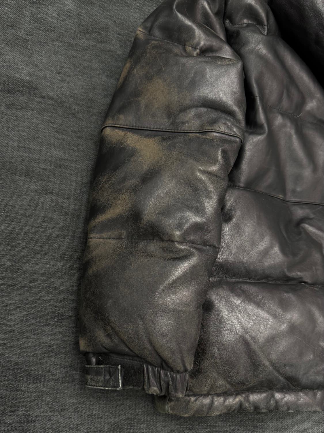 united arrow 레더 다운 푸퍼 상품이미지9