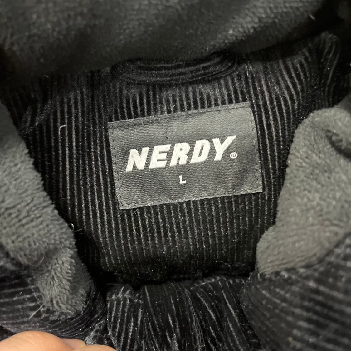  널디 코듀로이 덕다운 패딩 상품이미지4