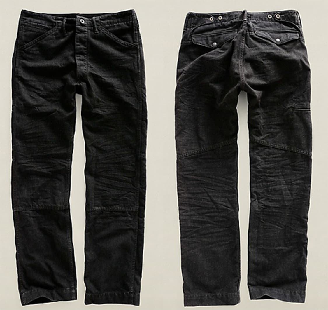 RRL 스트레이트 레그 버튼(탭 데님) 상품이미지7