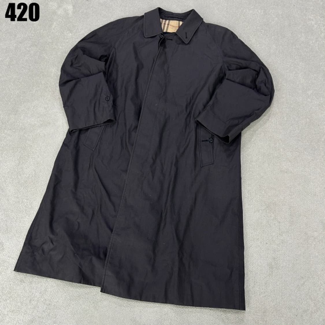 버버리 블랙 트렌치코트  상품이미지1