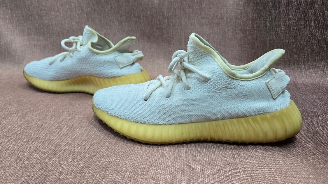 아디다스 250mm- 남녀 이지부스트 350 V2 크림 화이트 상품이미지4