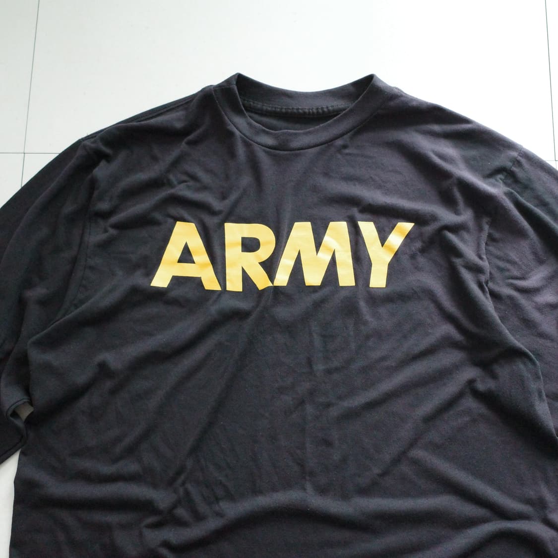 미군 ARMY IPFU 긴팔 트레이닝 티 XL 상품이미지2