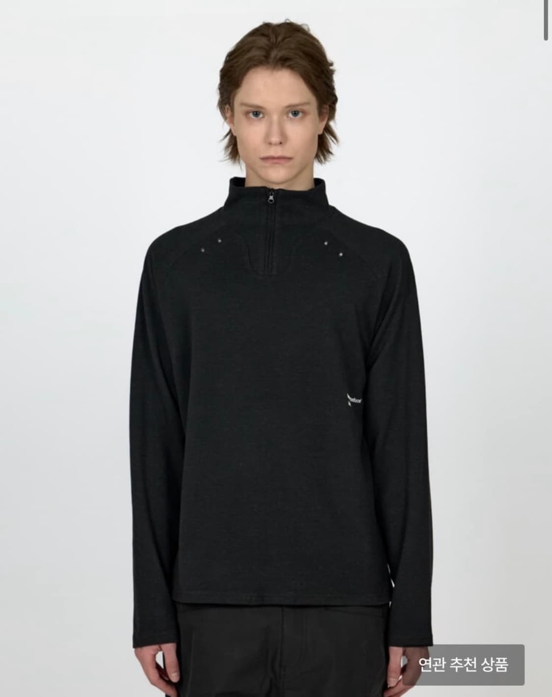 MPa THERMAL HALF ZIP (GRAPHITE) 상품이미지1