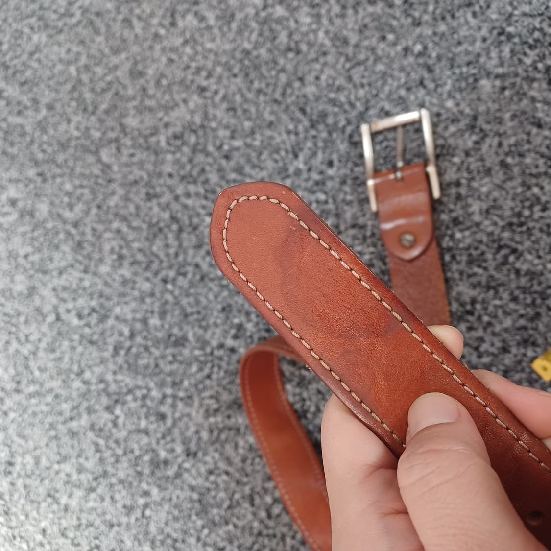 빈티지 가죽 벨트  상품이미지4