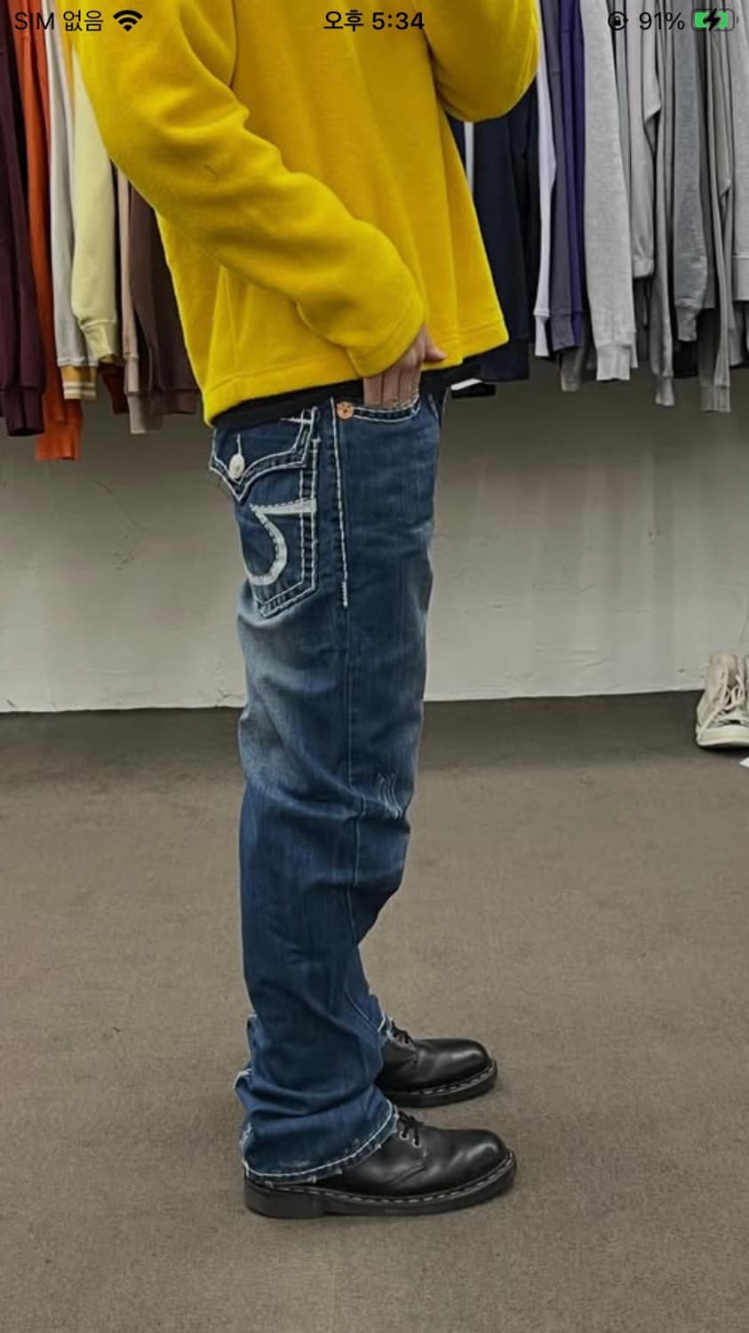 made in USA 스트레이트 핏 32x33 상품이미지9