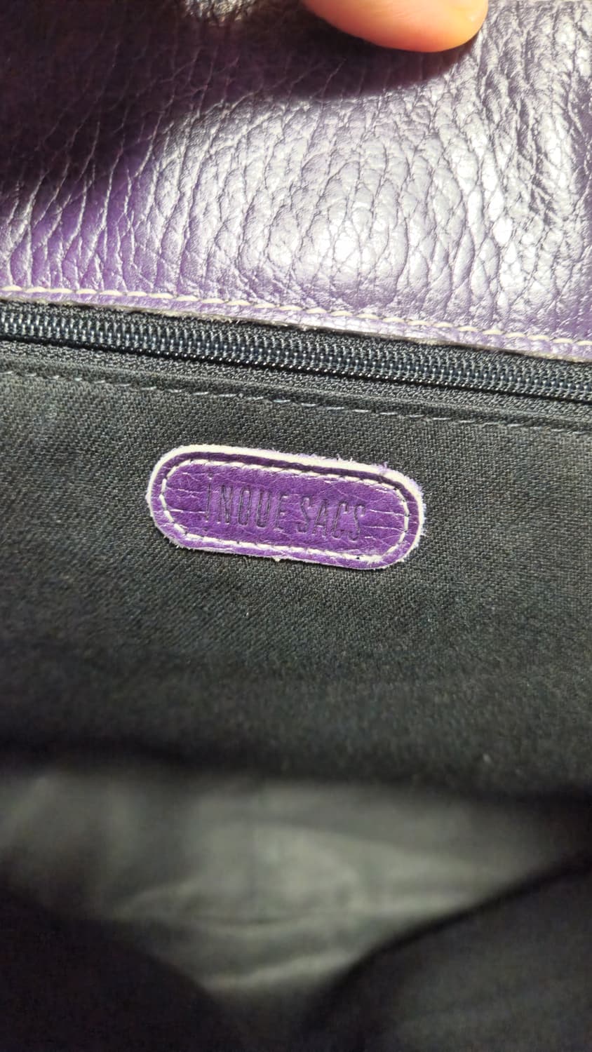 JPN -퍼플 크로스 빅가방 상품이미지7