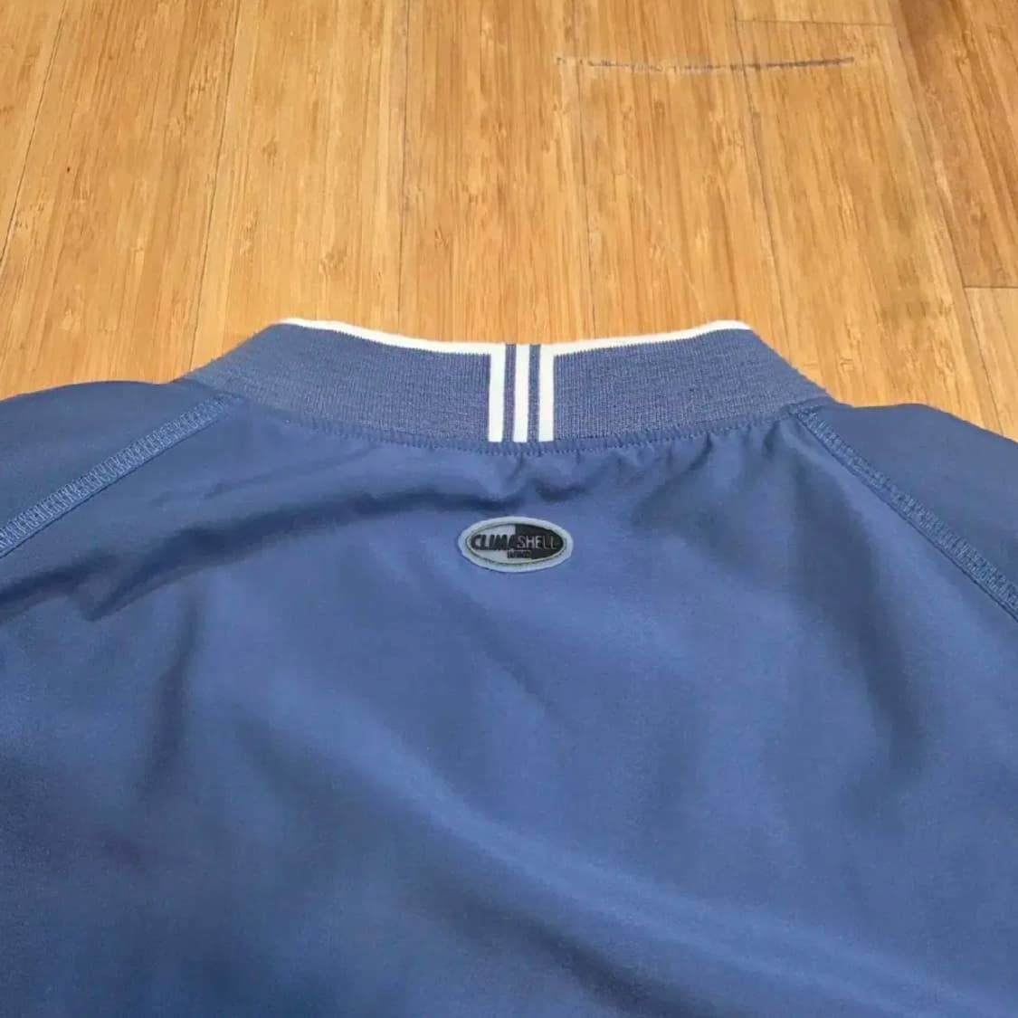 아디다스 삼각로고 웜업 풀오버 (실2XL)
 상품이미지4