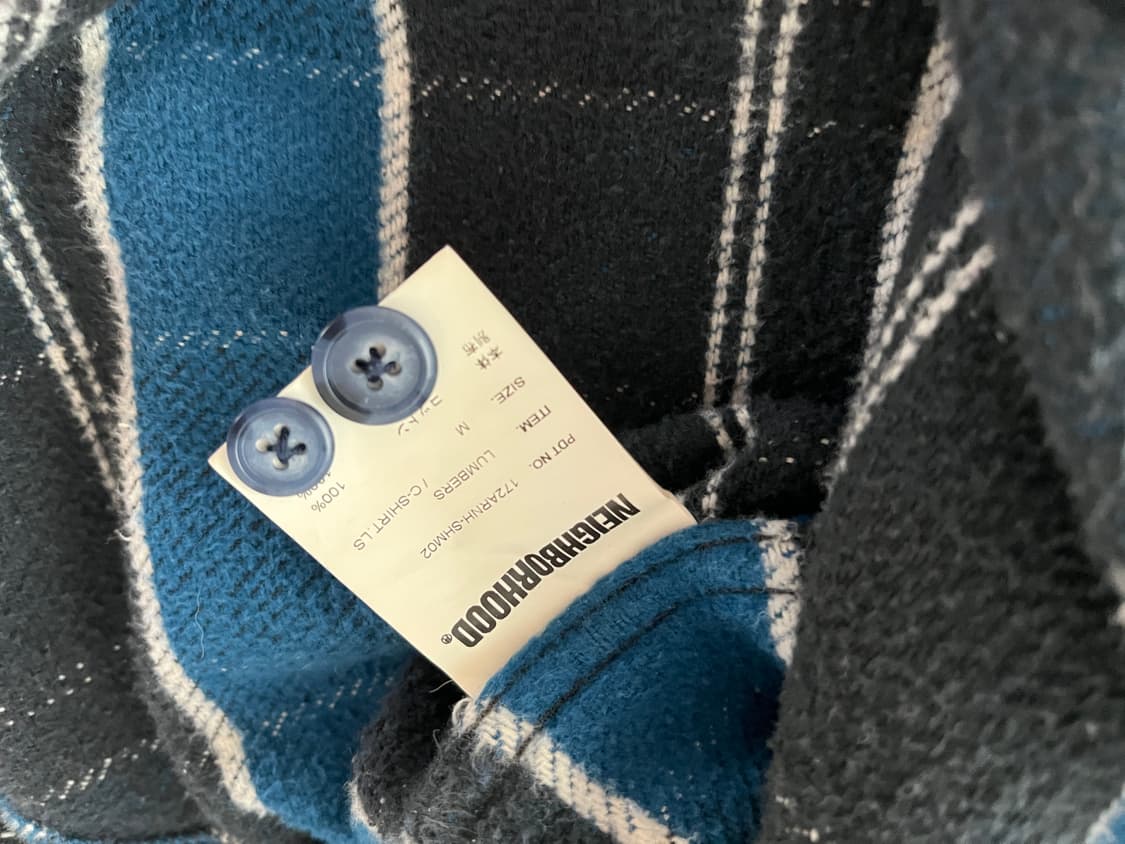 네이버후드 17fw 럼버 셔츠 상품이미지4