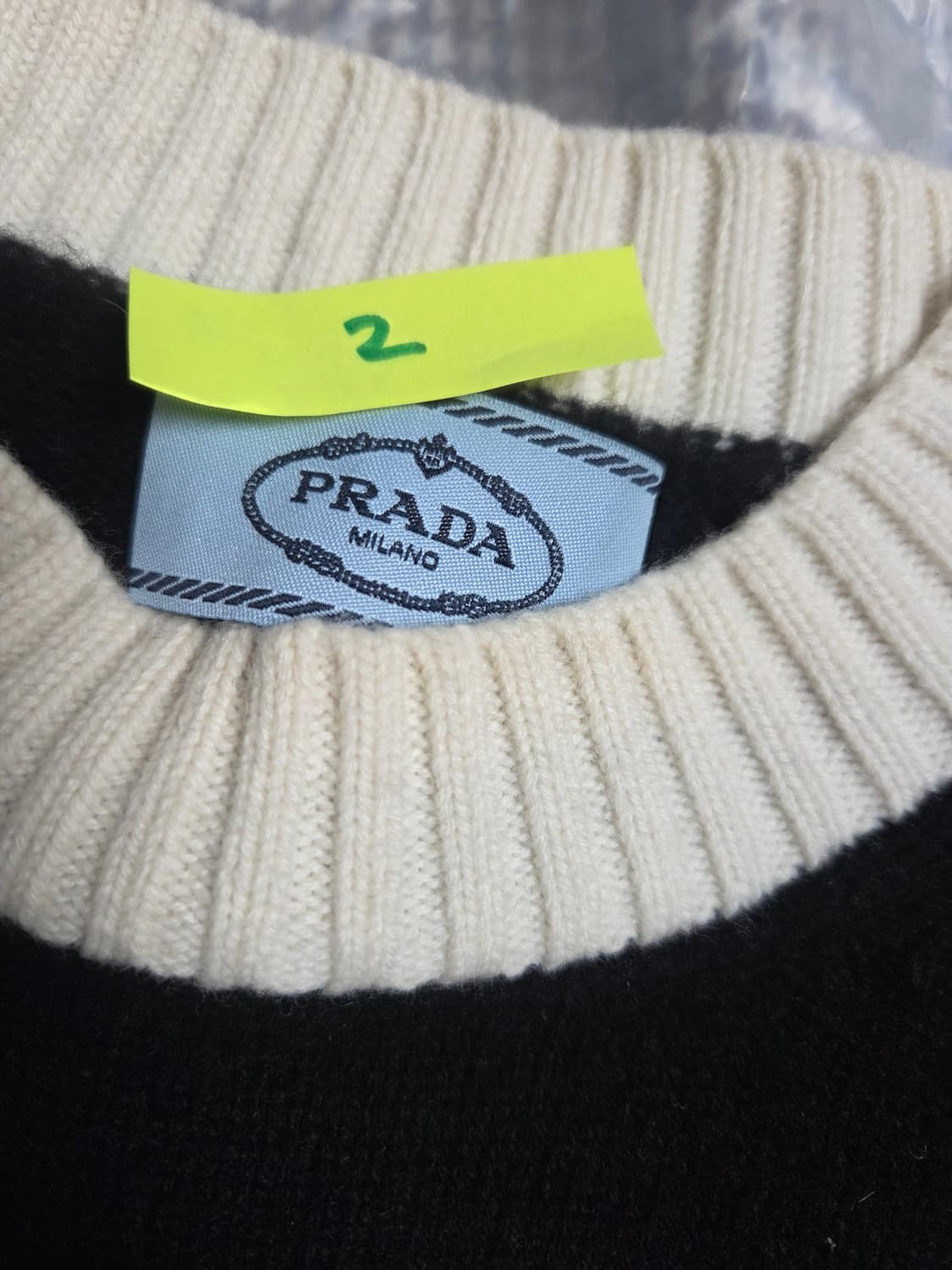 프라다 반팔 니트 티셔츠 상품이미지6