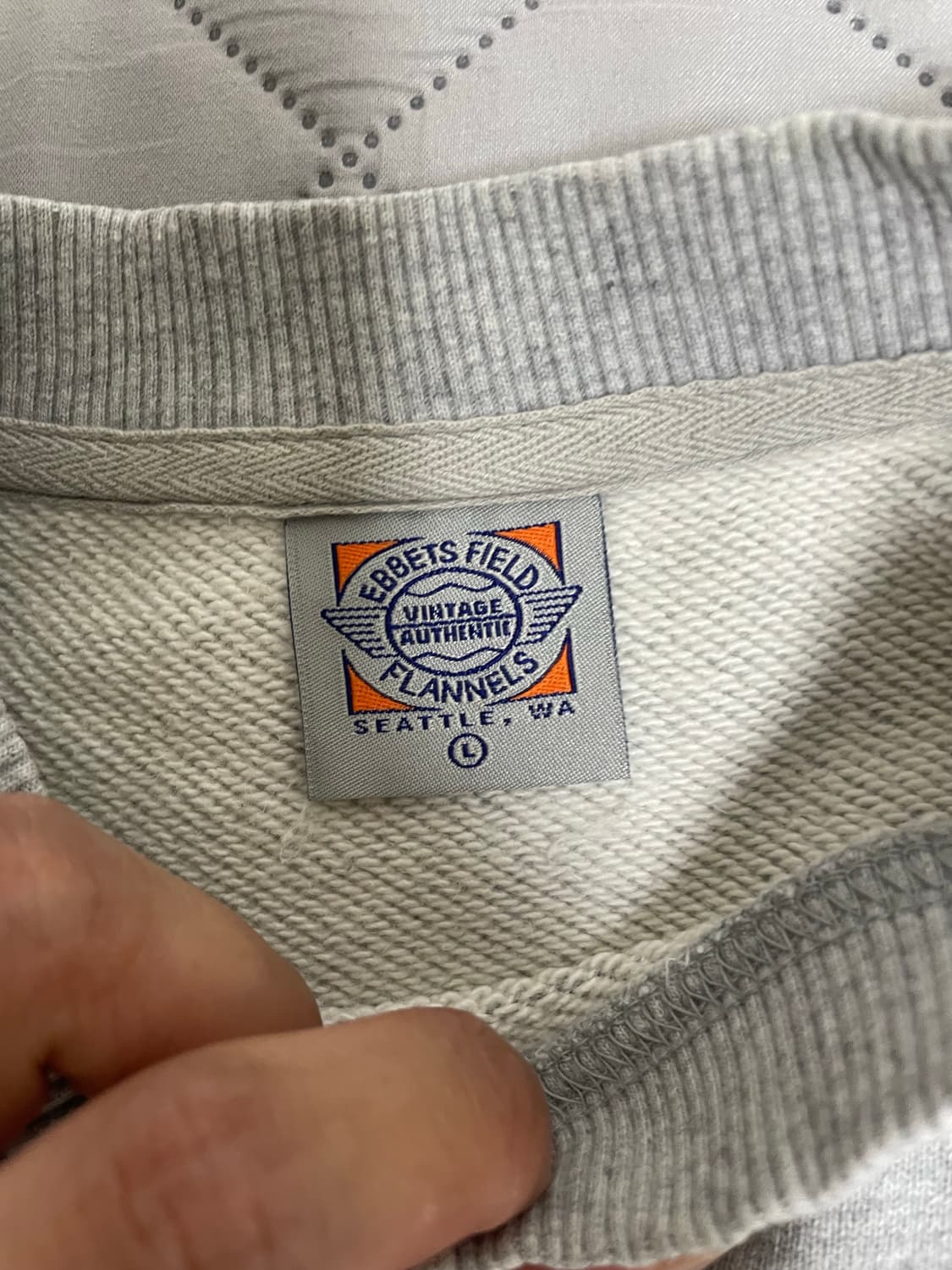 이벳필드 맨투맨 그레이 상품이미지3