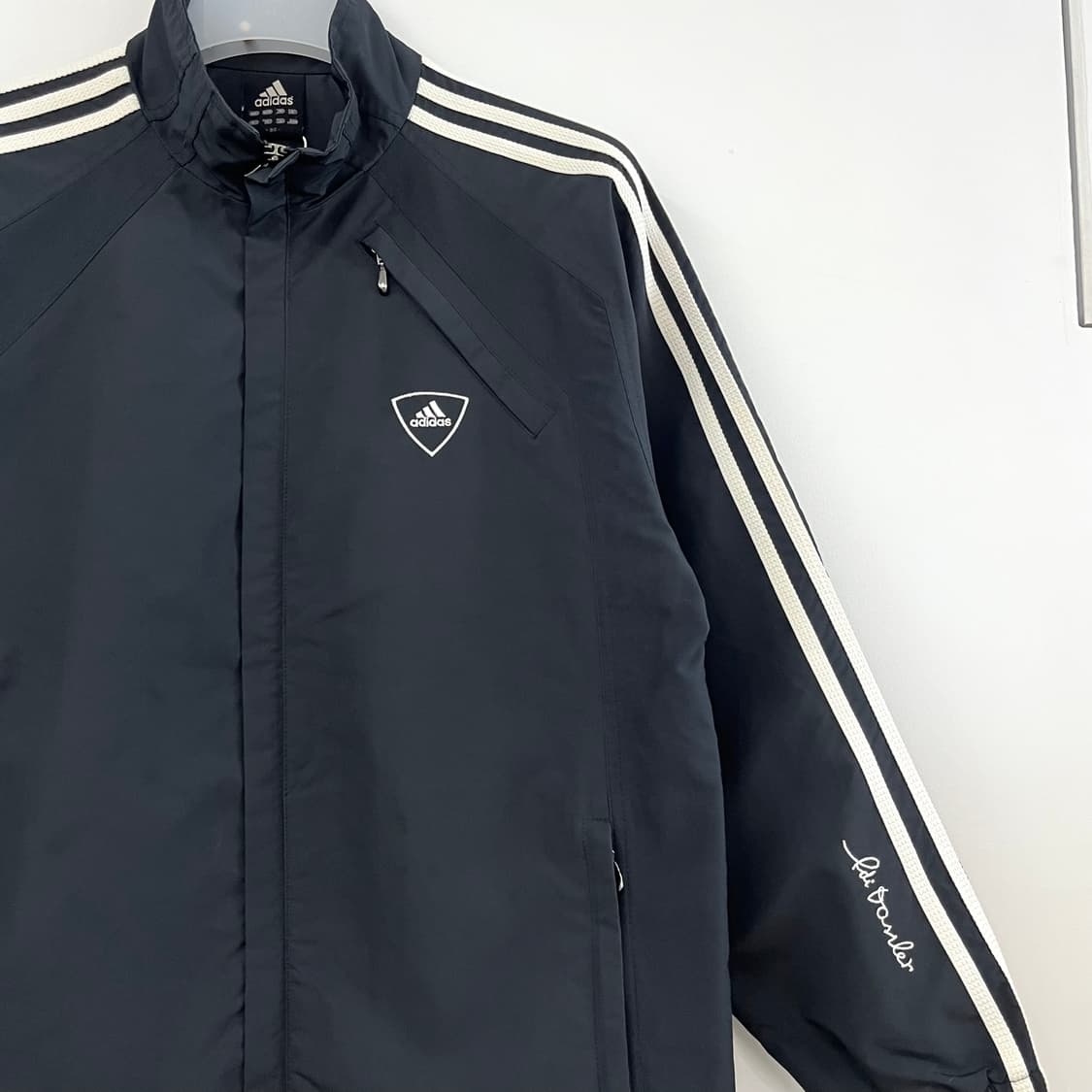 아디다스 올드스쿨 오레오 검흰 바람막이 자켓 상품이미지4