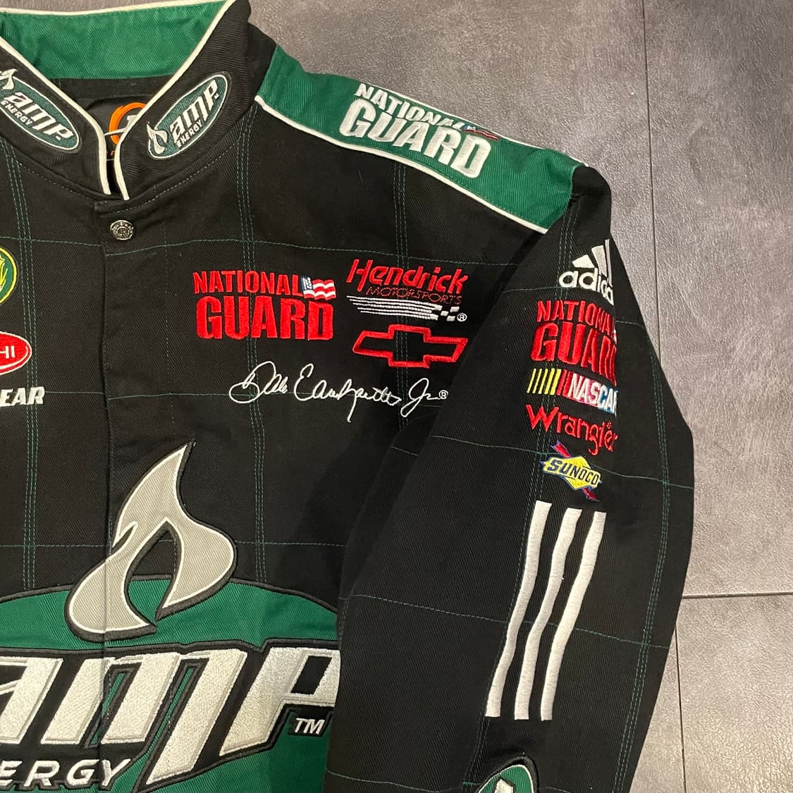 [IM] JH 제프해밀턴 AMP 블랙 코튼 레이싱자켓 DEADSTOCK 상품이미지8