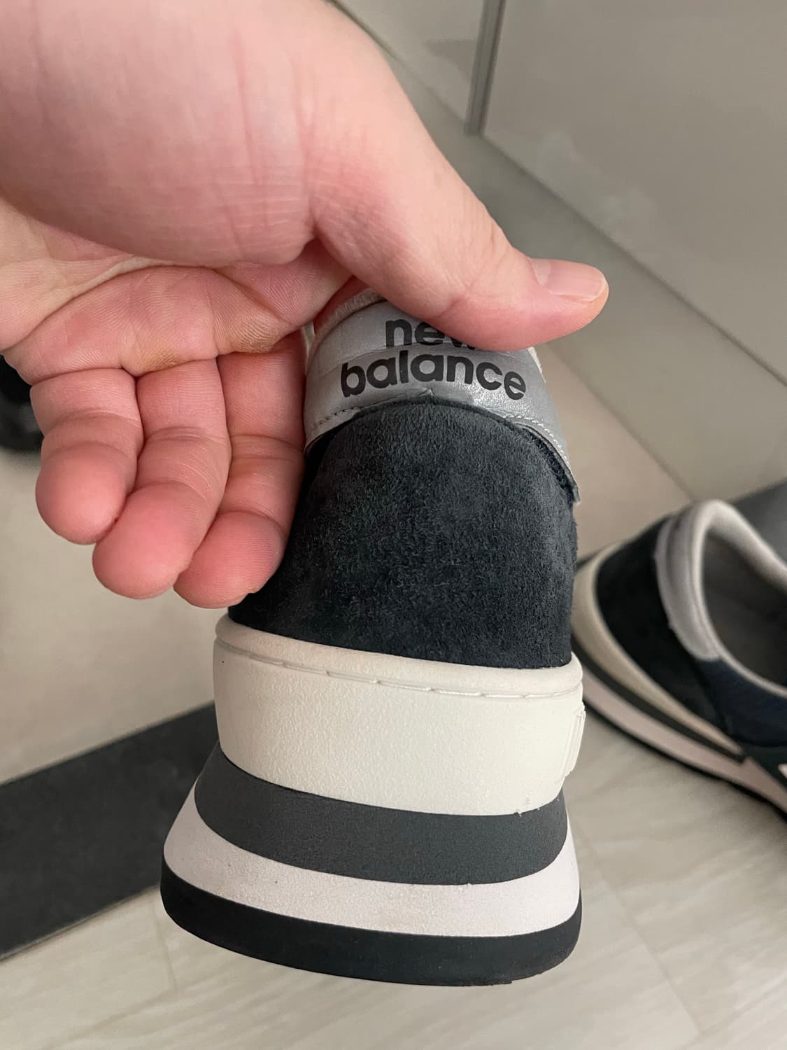 뉴발란스 m990n 네이비 290 us11 민트급  상품이미지8