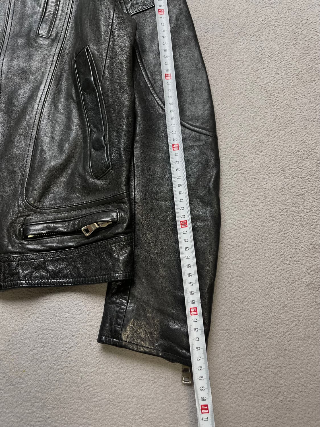 [XL] SLCZ 레더자켓 - 양가죽자켓 100-105 상품이미지3