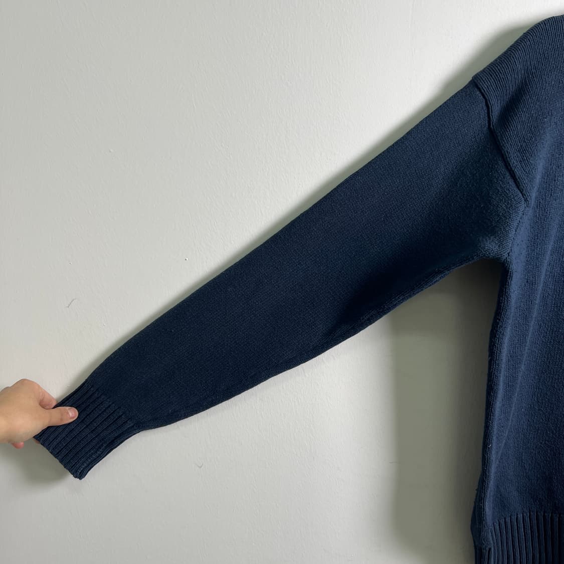 폴로 랄프로렌 네이비 코튼 니트  상품이미지7