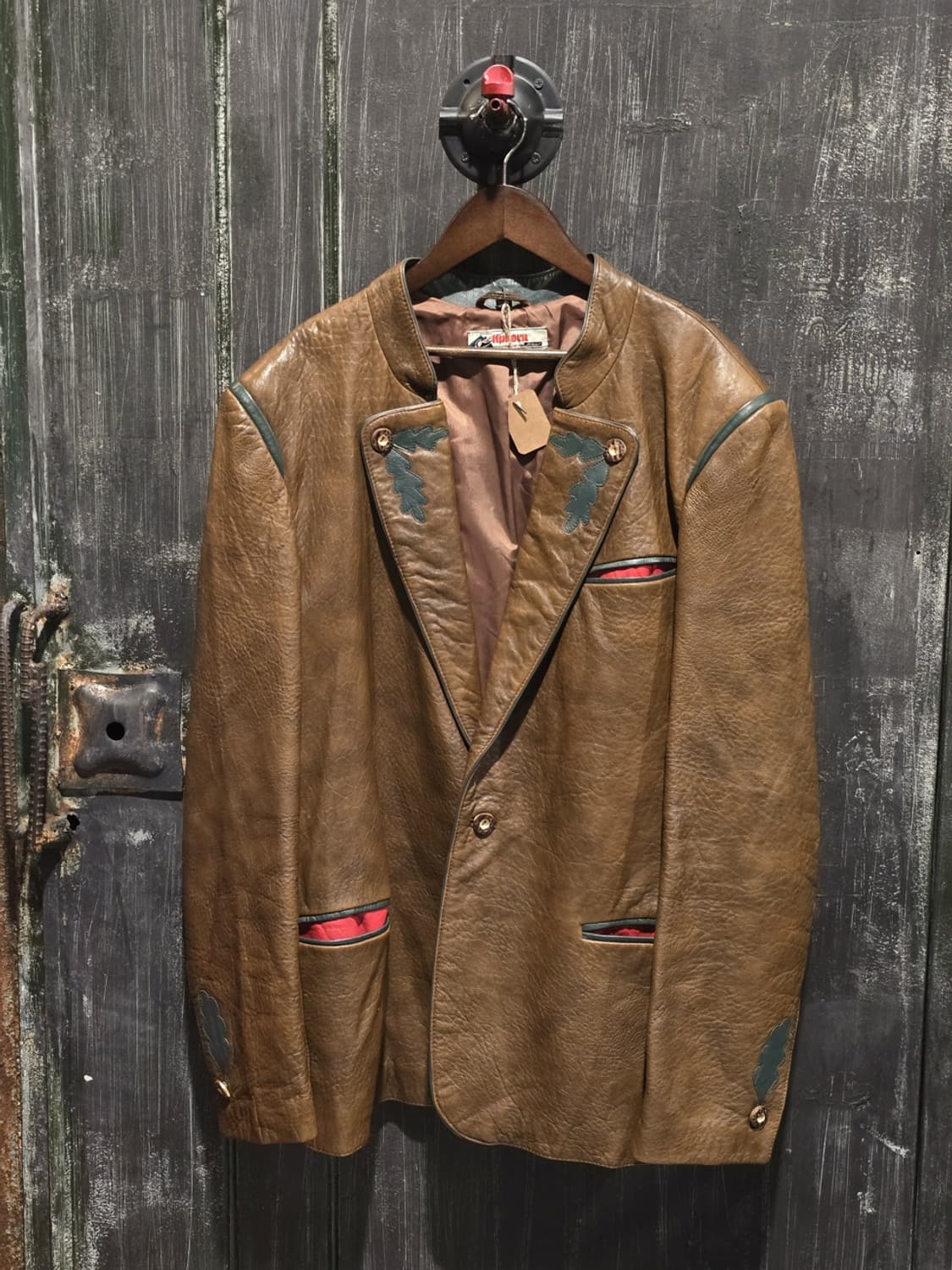 80s  Leather Jacket /made in Germany 상품이미지1