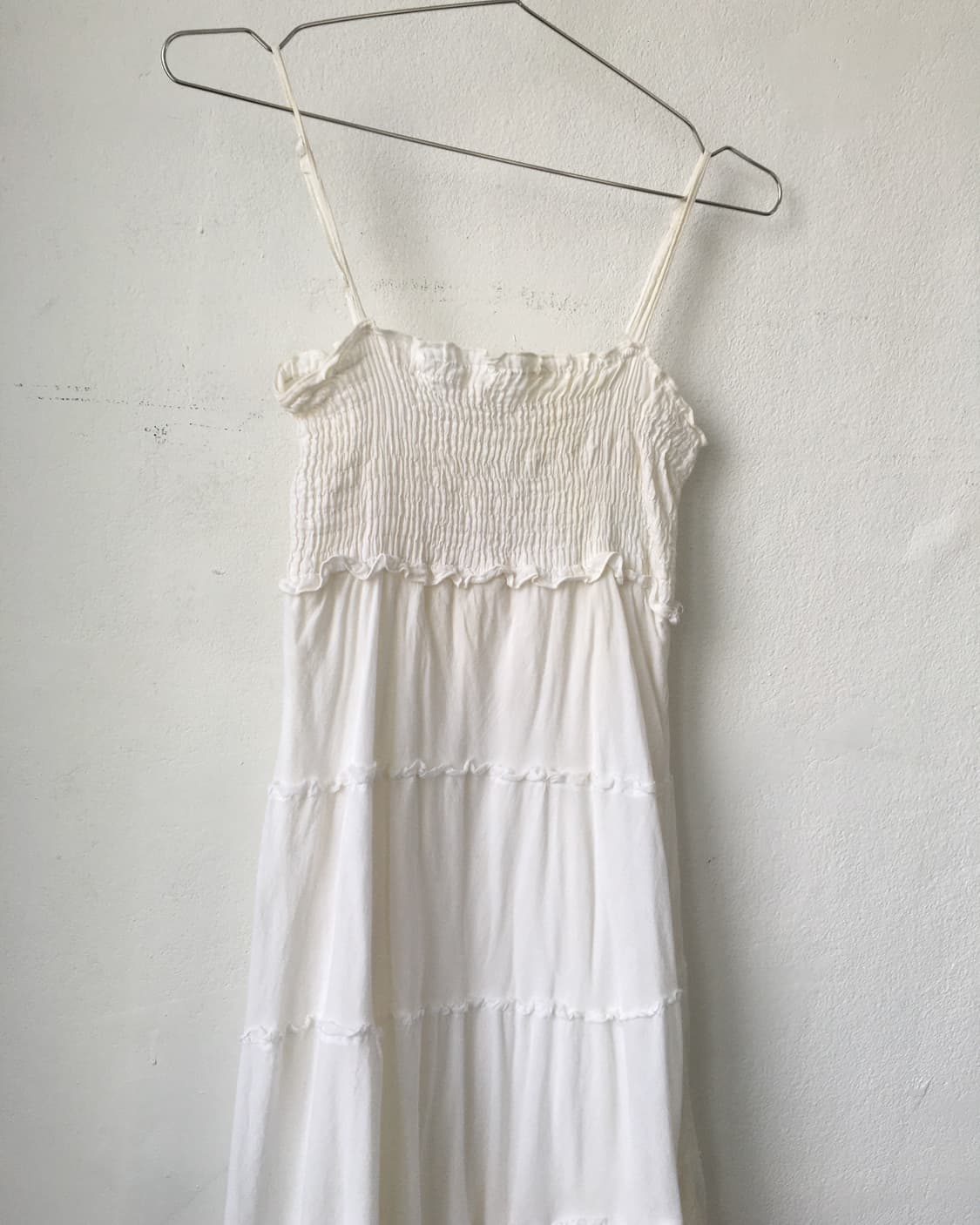 White sleeveless one piece 상품이미지4