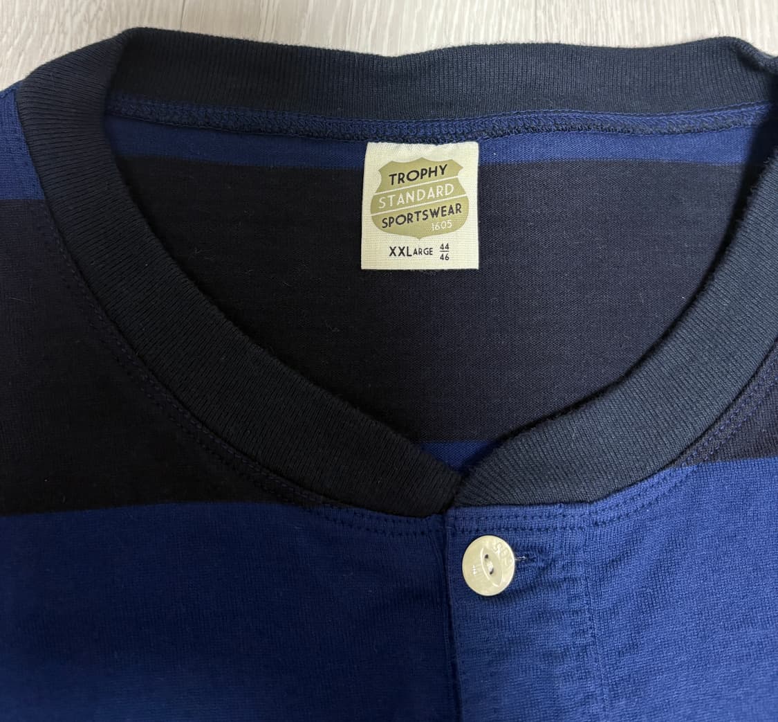 트로피 클로딩 보더 헨리넥 상품이미지2