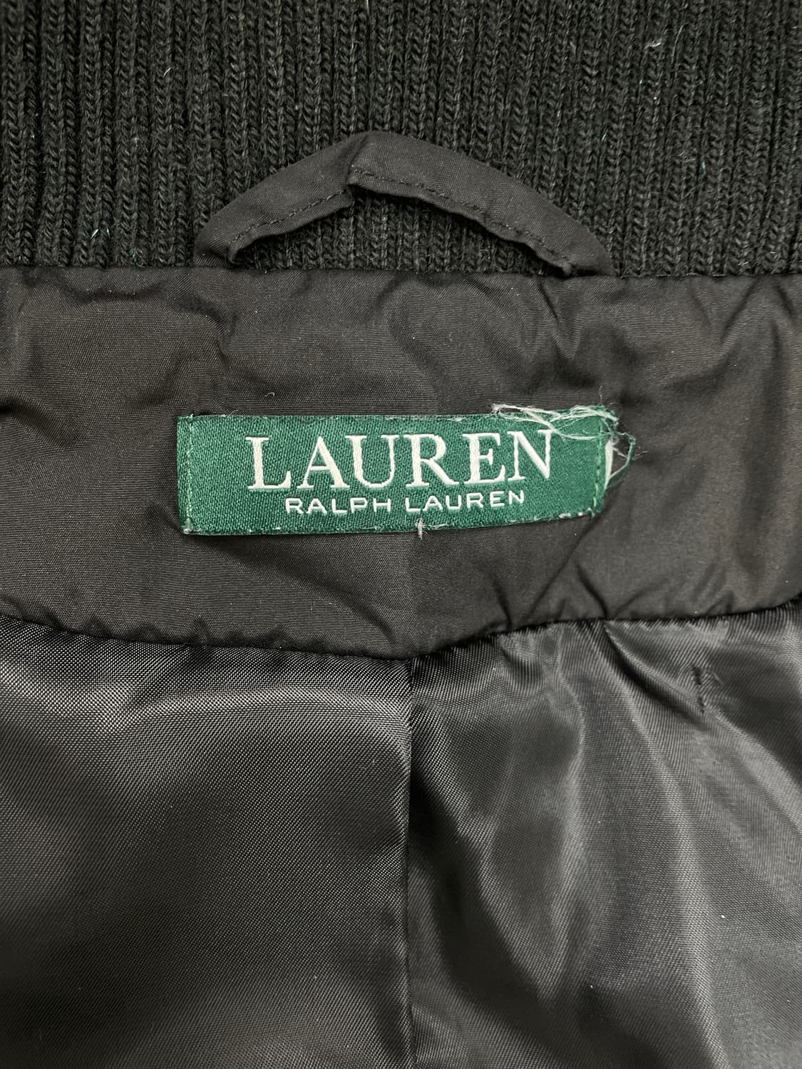 로렌 랄프로렌 쉐브론 퀼팅 더플 다운 롱패딩 상품이미지5