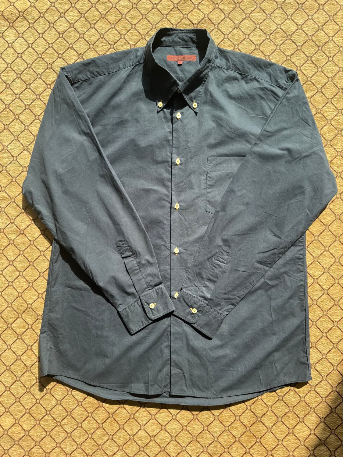 네이비 베이직 셔츠 상품이미지2