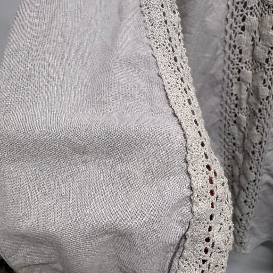 펀칭 자수 코튼 블라우스 JPN 상품이미지4