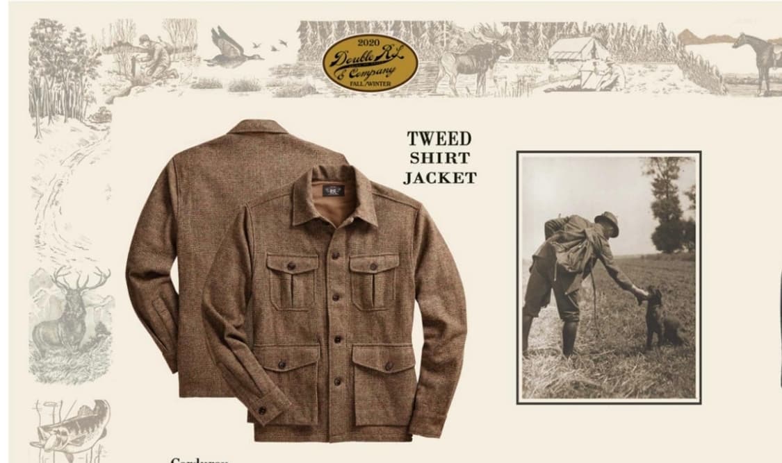 RRL 트위드 셔츠 자켓 M 상품이미지1