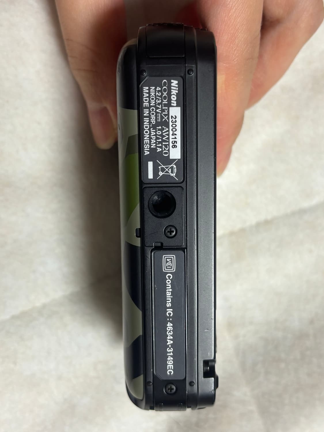 니콘 쿨픽스 aw 120 카모 디카 상품이미지8