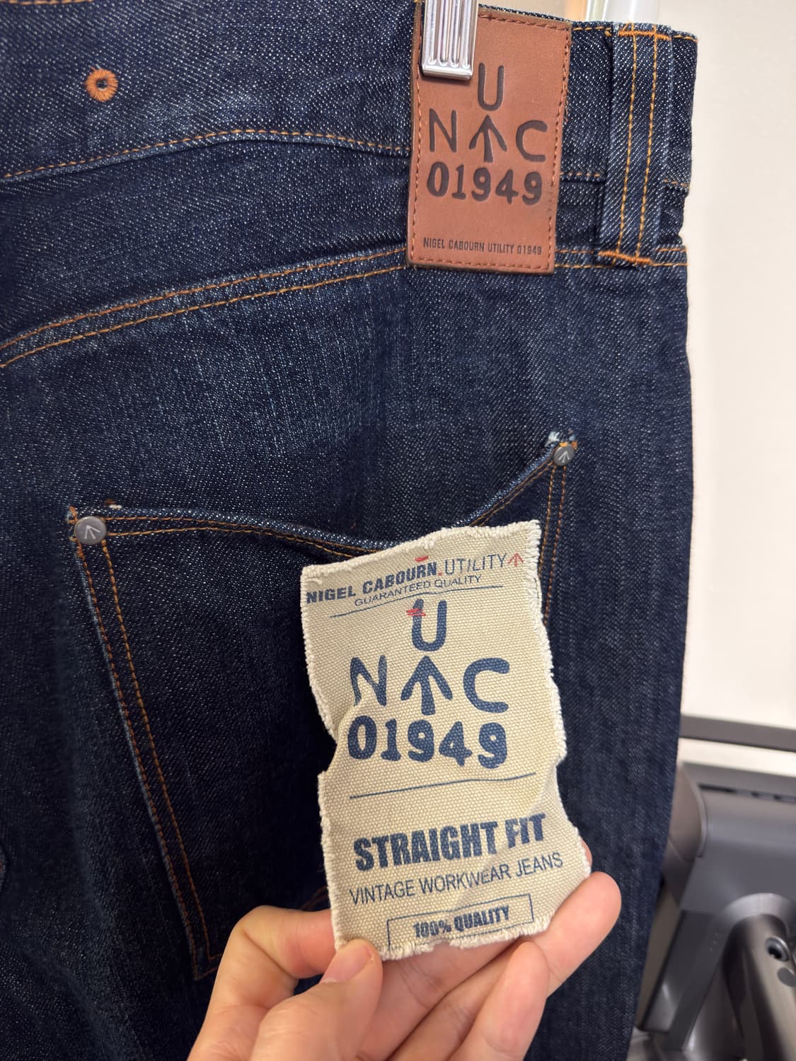 빈티지 나이젤카본 데님팬츠 상품이미지4
