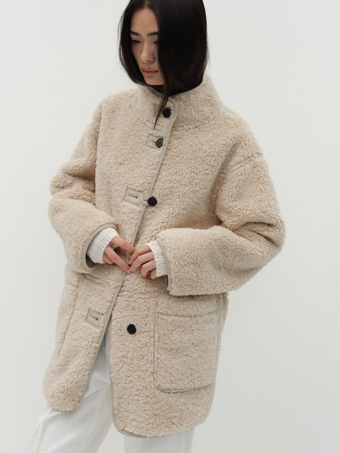 low tide 리버시블 무스탕 상품이미지2