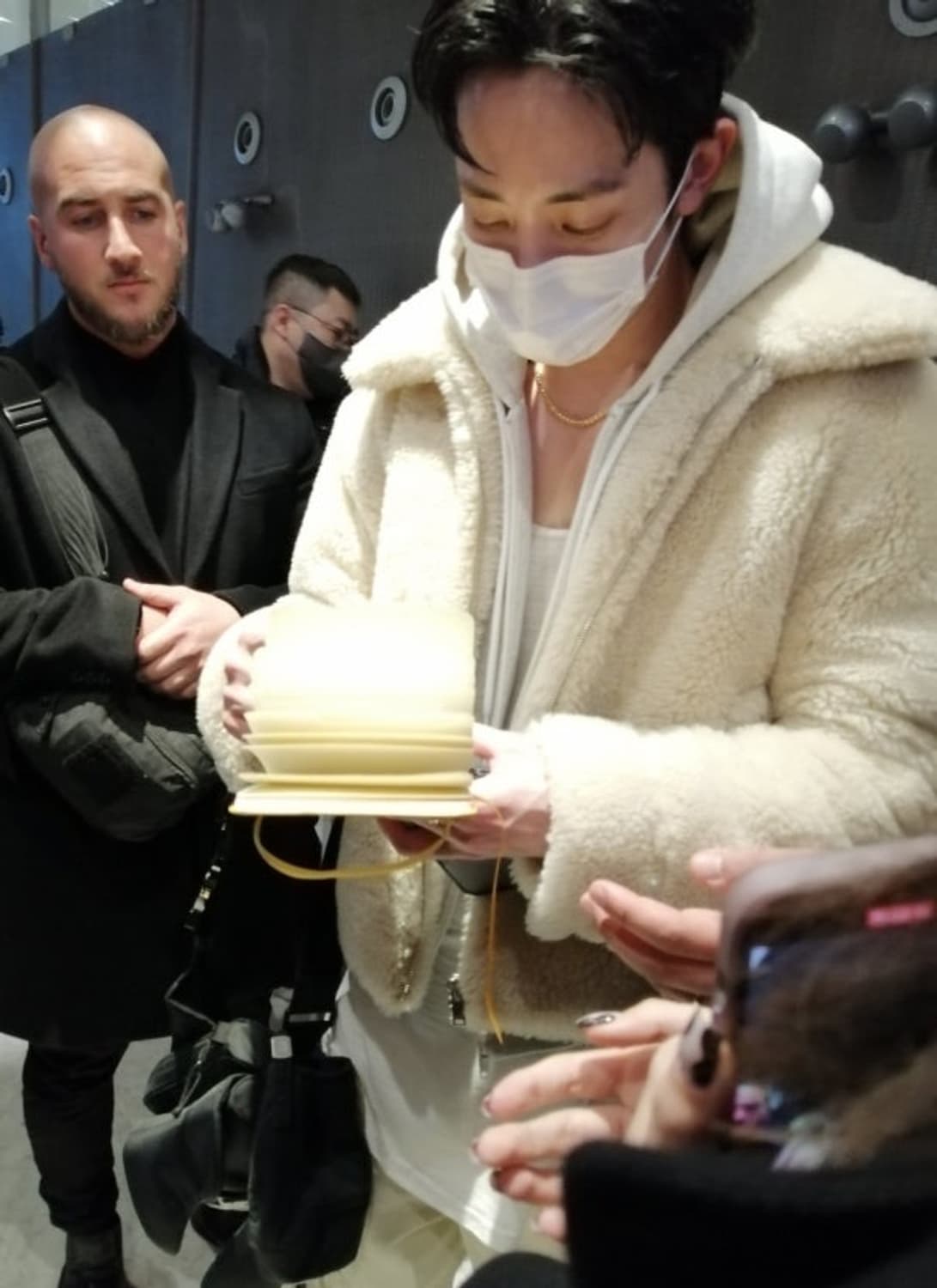 렉토 울 시어링 테디 자켓 L 상품이미지2