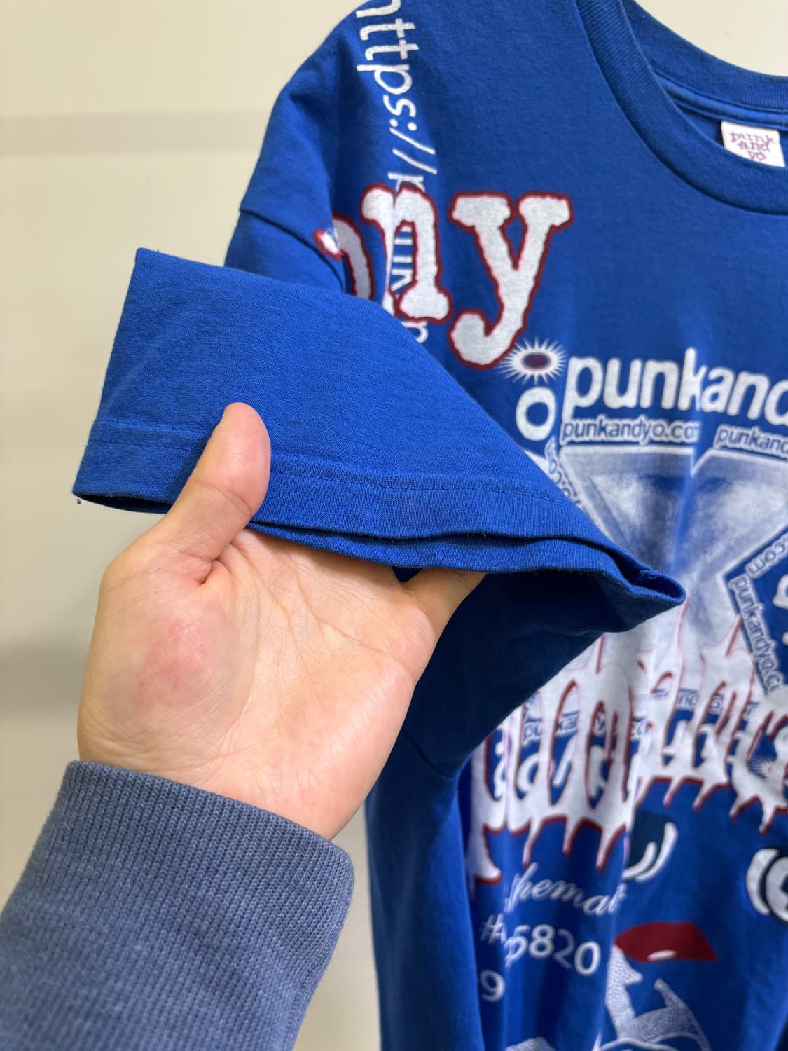 PUNK AND YO 반팔 티셔츠 상품이미지4