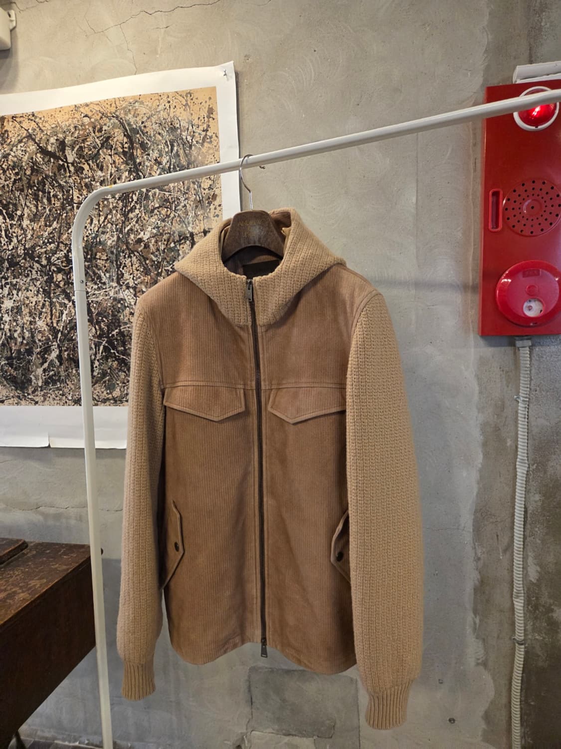 라르디니 스웨이드레더 자켓 상품이미지6