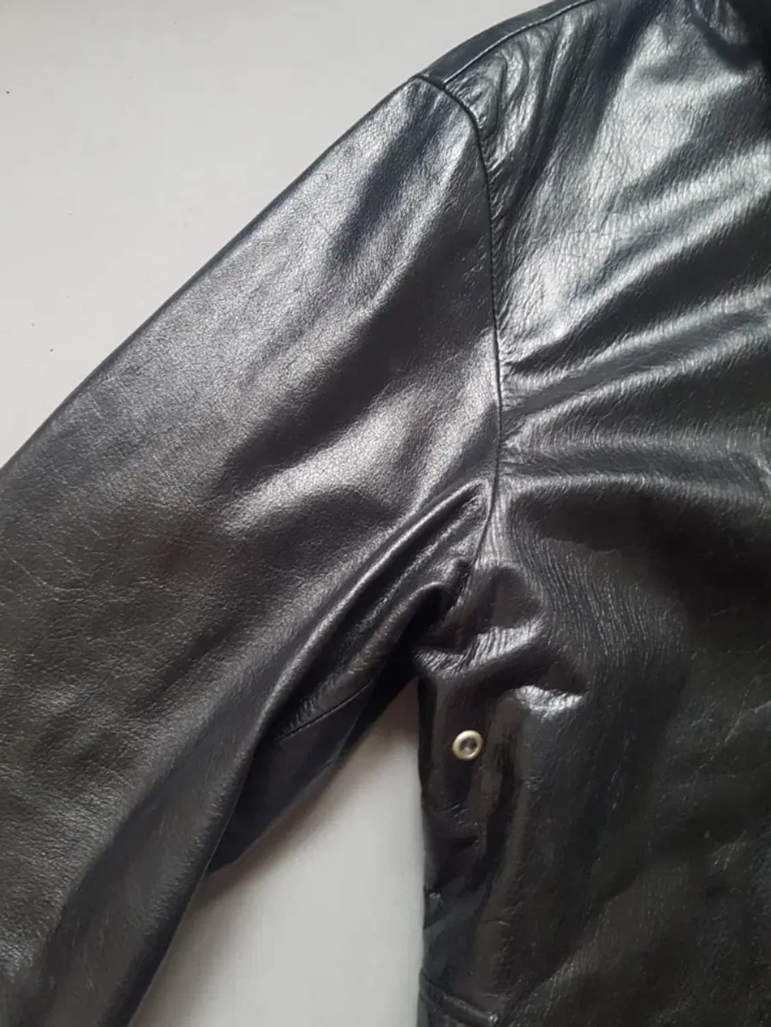 [105] 씨피컴퍼니 100% 소가죽 렌즈 자켓 점퍼 XL 상품이미지5