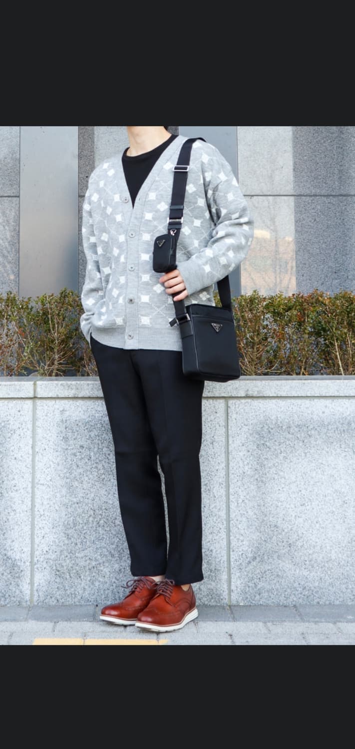 프라다 테수토 크로스백/메신저백 새상품급 정품(감정O) 상품이미지6