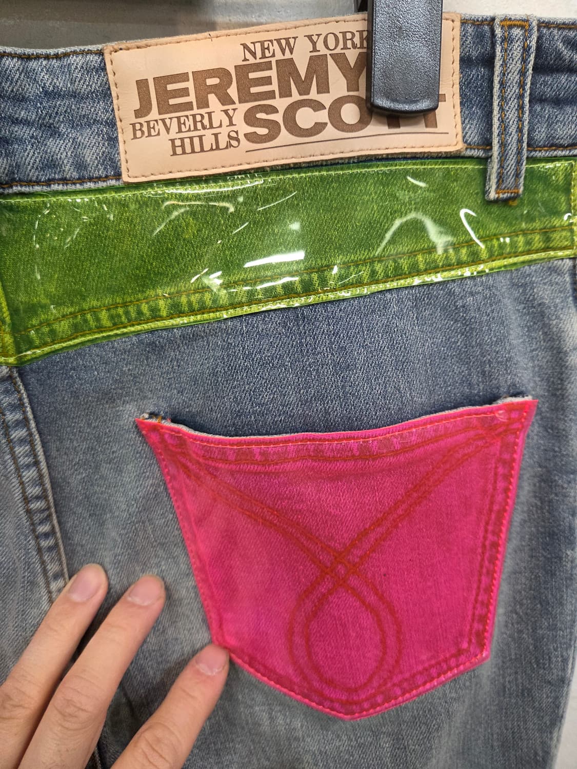 제레미스캇 클리어 데님 팬츠 30 31 상품이미지3