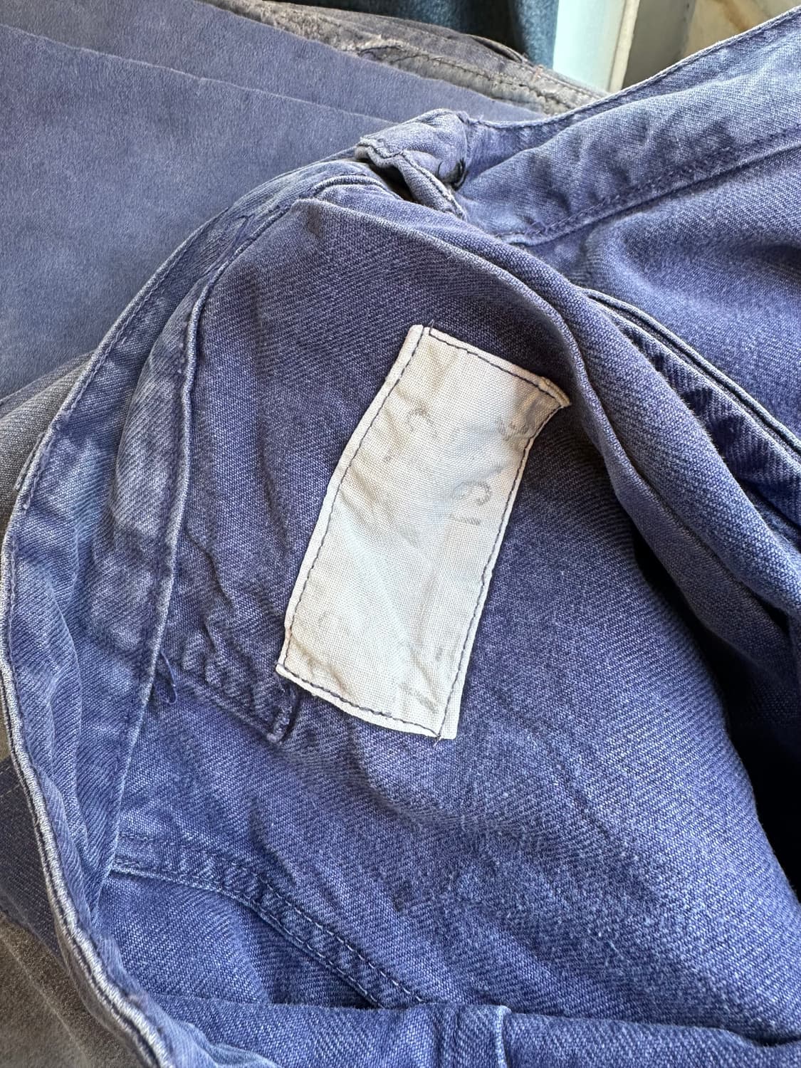 프렌치워크웨어 투턱 와이드 프렌치 워크팬츠 상품이미지9