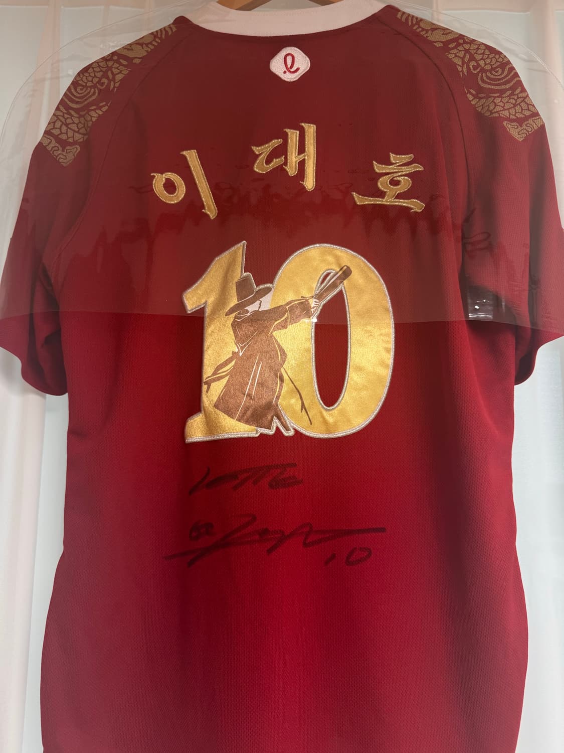 한정판) 롯데자이언츠 이대호 은퇴 유니폼 100 상품이미지2