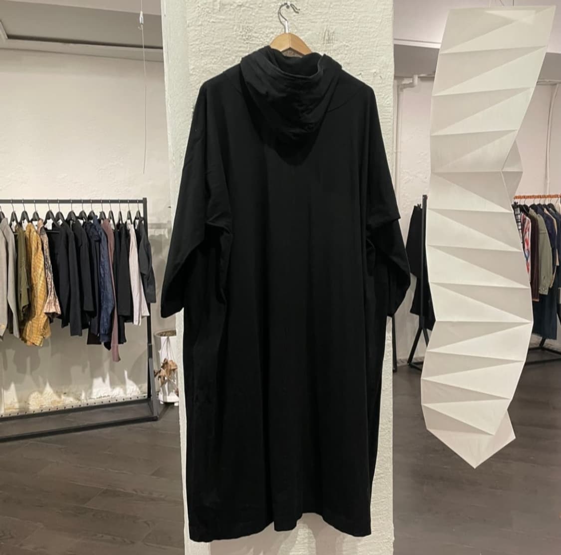 요지야마모토 오버사이즈 후디드 파카 상품이미지3