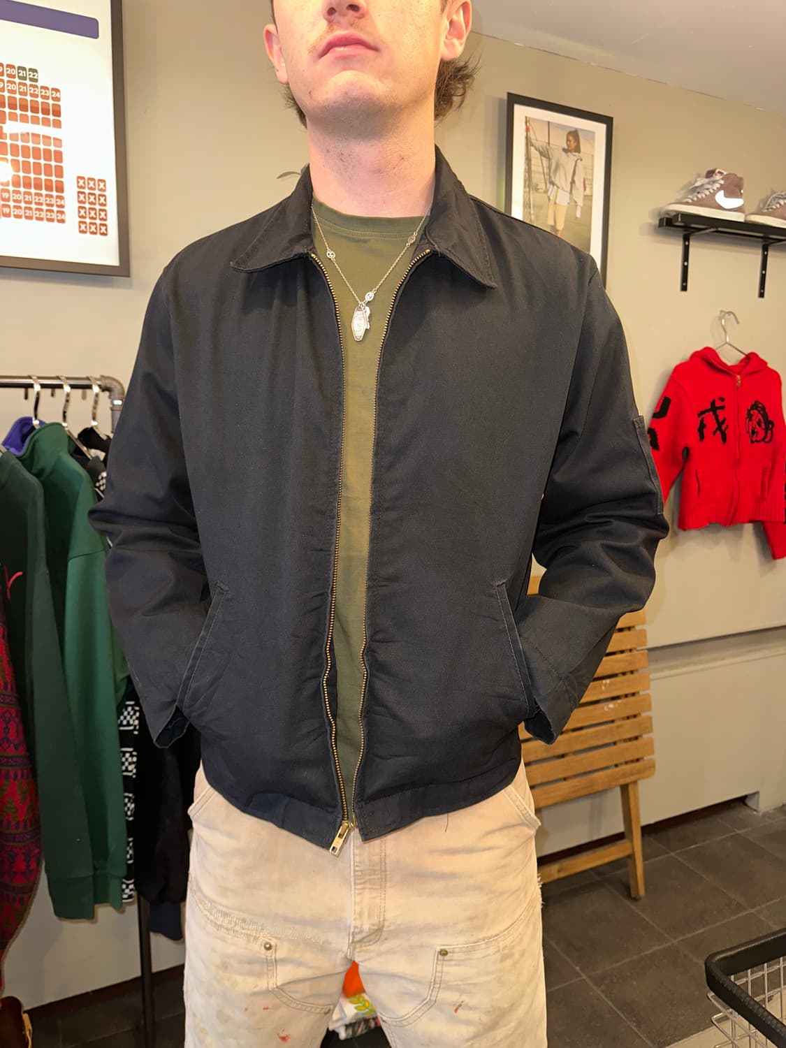 00’s Dickies Eisenhower single work JK 상품이미지2