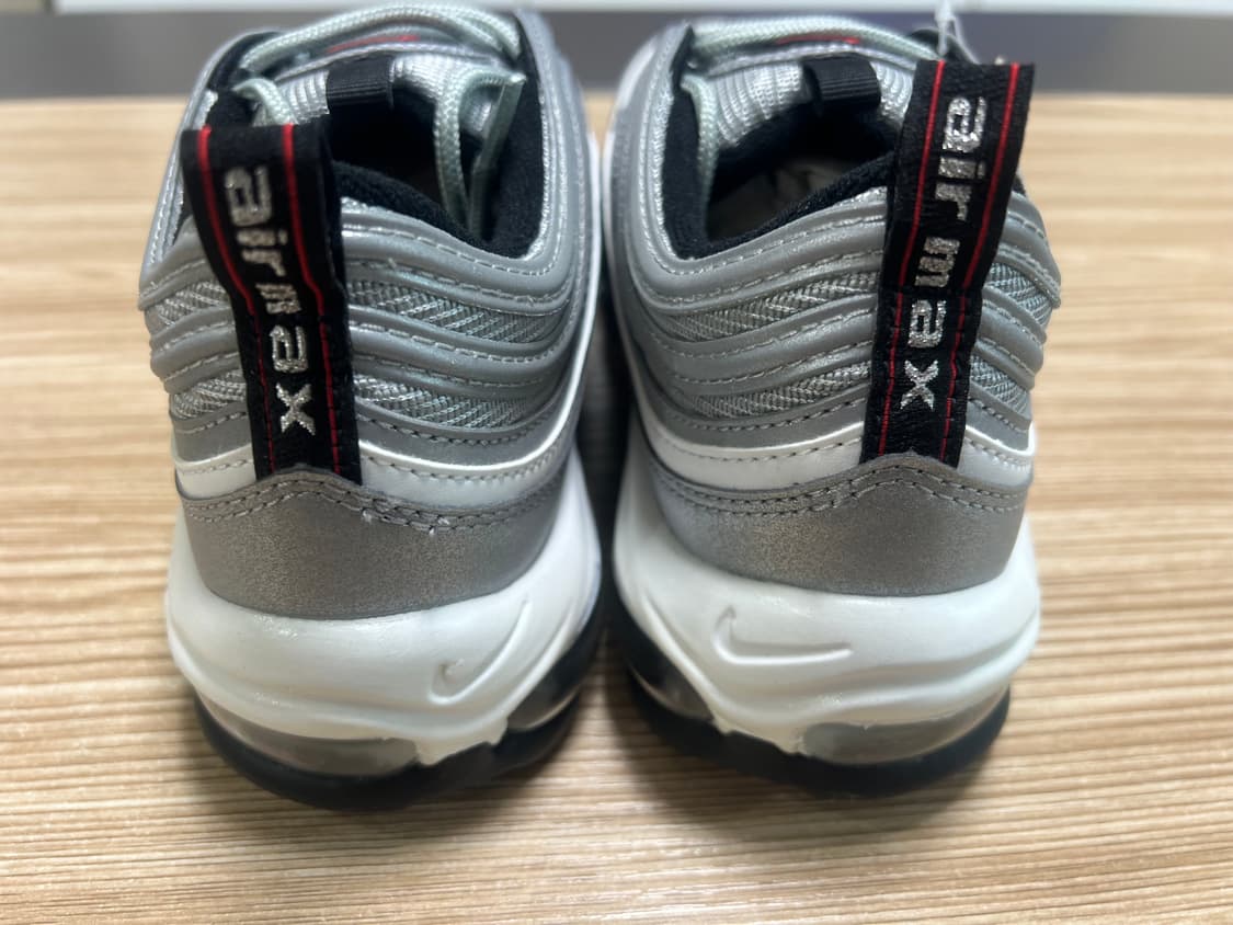 나이키 에어맥스 97 OG 실버 레드 265 상품이미지4